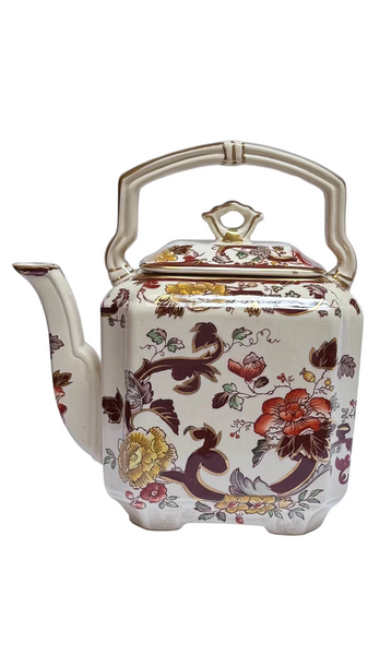 GREY GARDENS | Vintage Ironstone Mason's Tea Pot