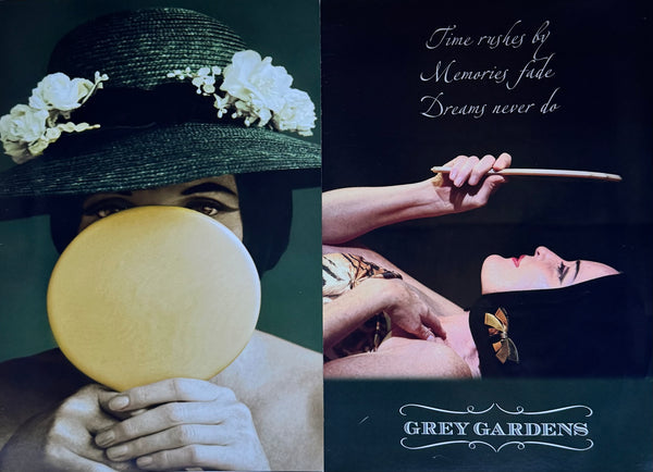 GREY GARDENS ORIGINAL SOUVENIR COLOR BROCHURE "GREY GARDENS THE MUSICAL"