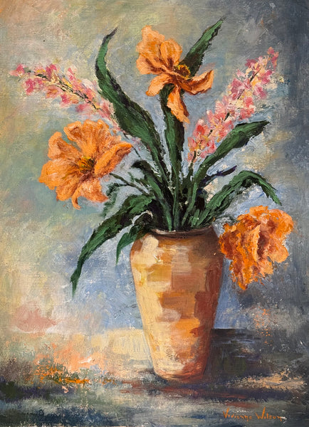 
Photo of Little Edie Vintage Floral painting