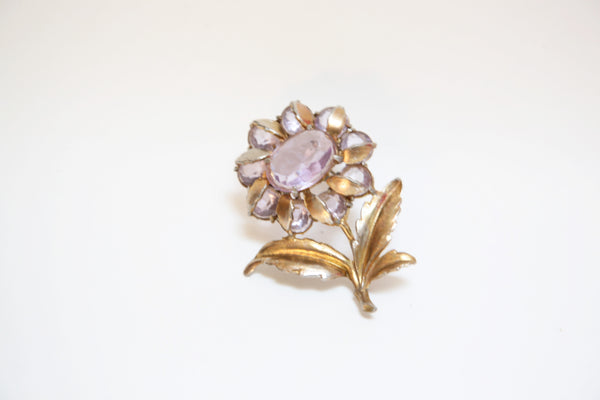 Little Edie vintage Flower Brooch