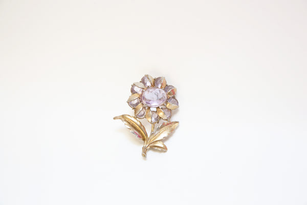 Little Edie Vintage Flower Brooch