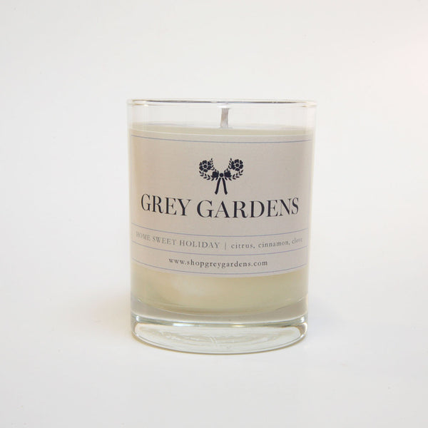 Grey Gardens Home Sweet Holiday Scented Candle - Grey Gardens