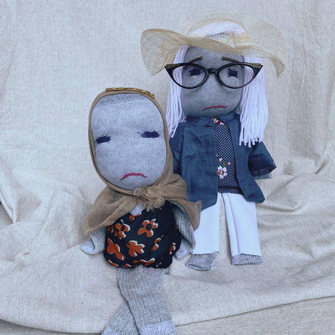 Grey Gardens Dolls | Big and Little Edie Set