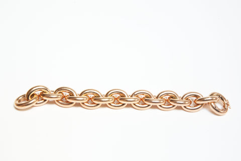 Grey Gardens | Jewelry | Rose Gold Link Bracelet - Grey Gardens