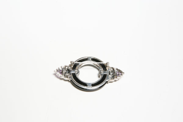 Grey Gardens Vintage Deco Brooch - Grey Gardens