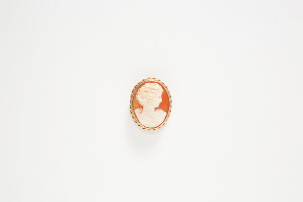 Grey Gardens Vintage Cameo 14KT Gold - Grey Gardens