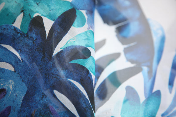 Little Edie | Organza Scarf - Grey Gardens