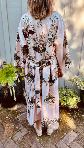 Staunch long silk Kimono 