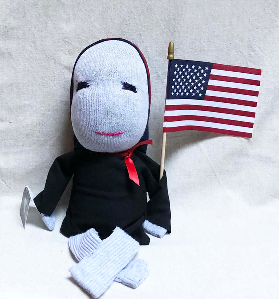 Little Edie Flag Dance Doll