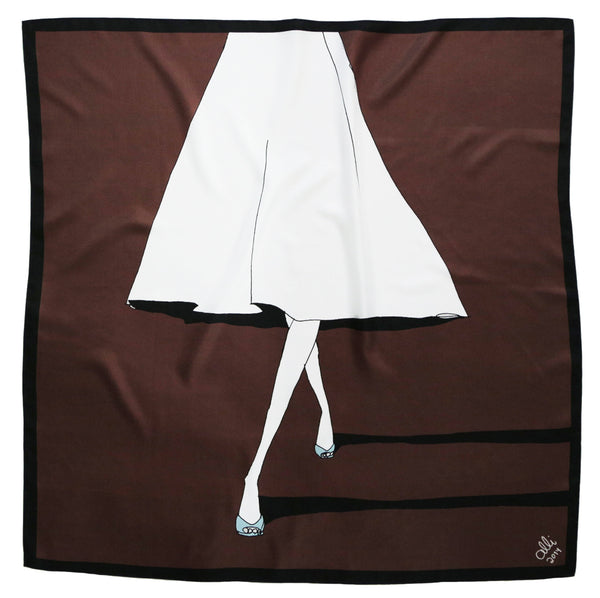 Staunch Little Edie | Skirt Scarf - Grey Gardens